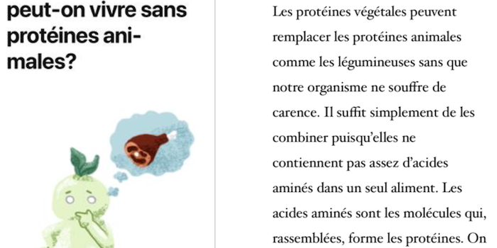 Lycée Jean-Piaget 2019-2020: Manger moins de viande : Kesako