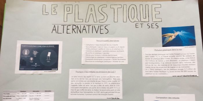 Morges-Beausobre 2019-2020: Alternatives aux plastiques