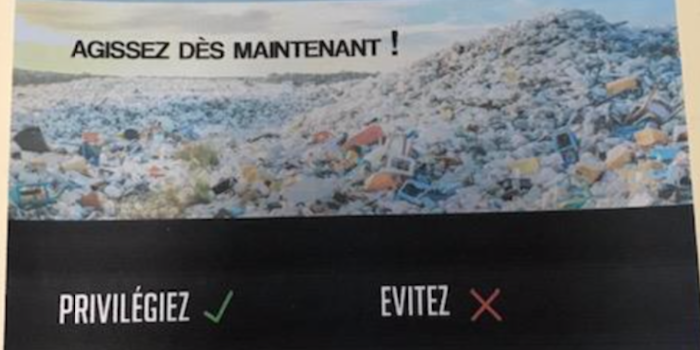 Lycée Jean-Piaget 2019-2020: Campagne de sensibilisation sur la consommation de plastique